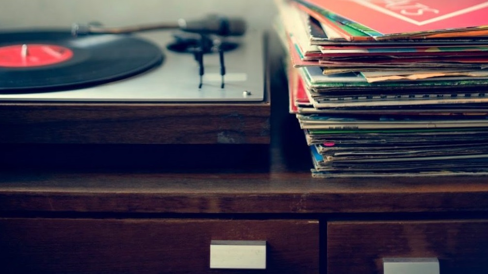 vinyl records